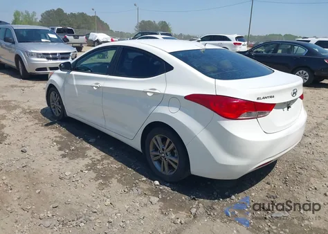 2013 Hyundai Elantra Gls from USA, damaged, VIN 5NPDH4AE0DH331911